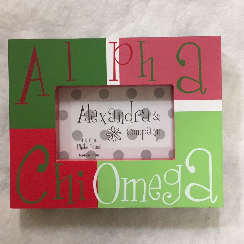 Brand New 4x6 ALPHA CHI OMEGA